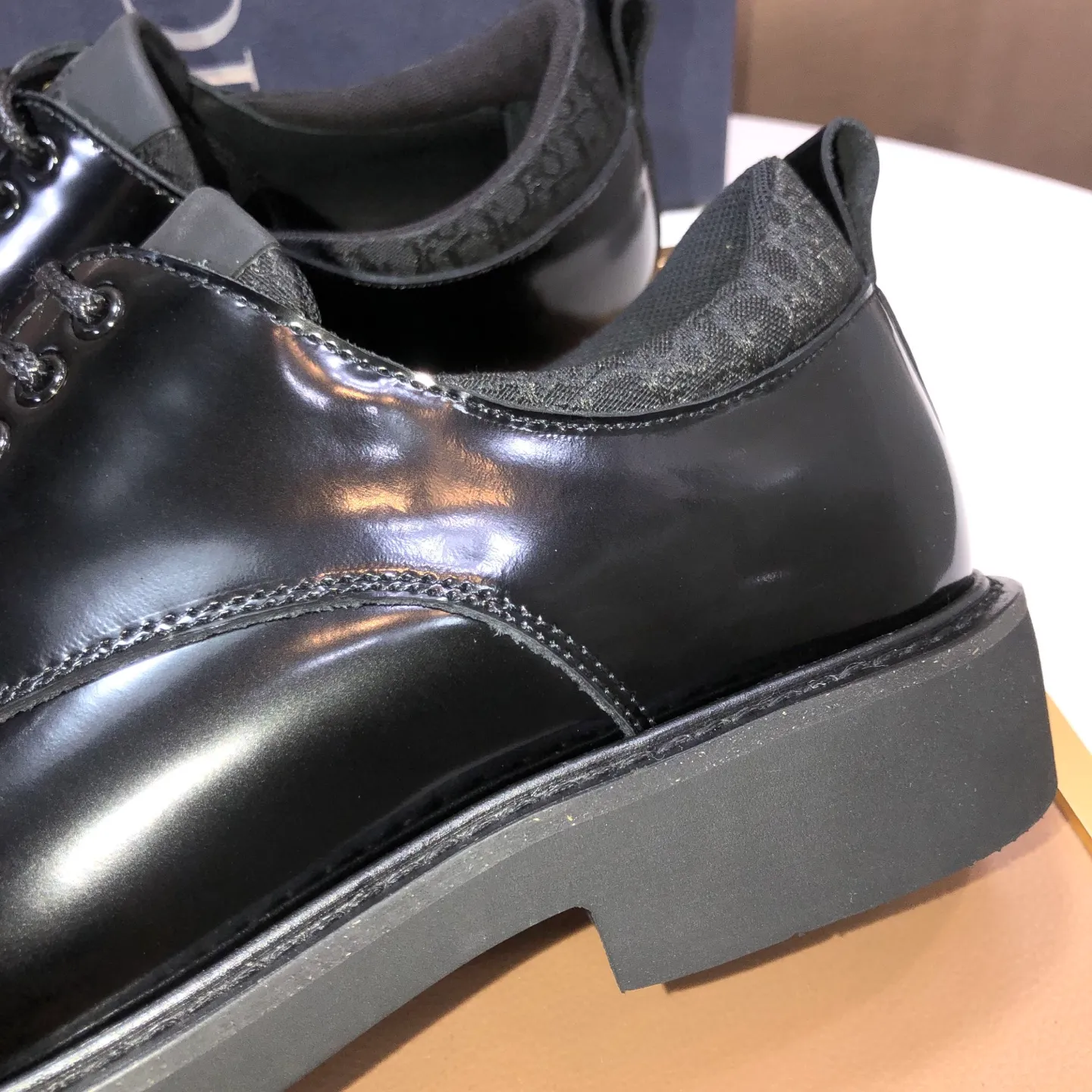 Men's shoes 💰680💶[Dior] (water-dyed cowhide lining) Dior original 1:1 high-quality factory, imported original materials, imported raw cowhide, water-dyed cowhide lining, original TPU outsole, code number: 39-44 (38.45 custom-made)